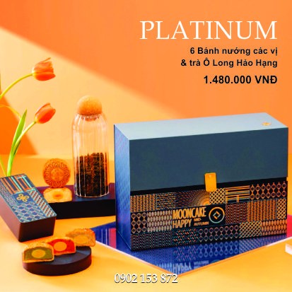 Bánh trung thu Daewoo Hộp 6 Bánh - Platinum