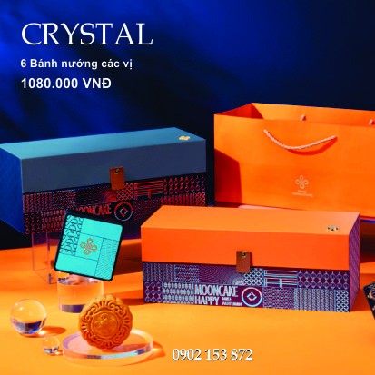 Bánh trung thu Daewoo Hộp 6 Bánh - Crystal